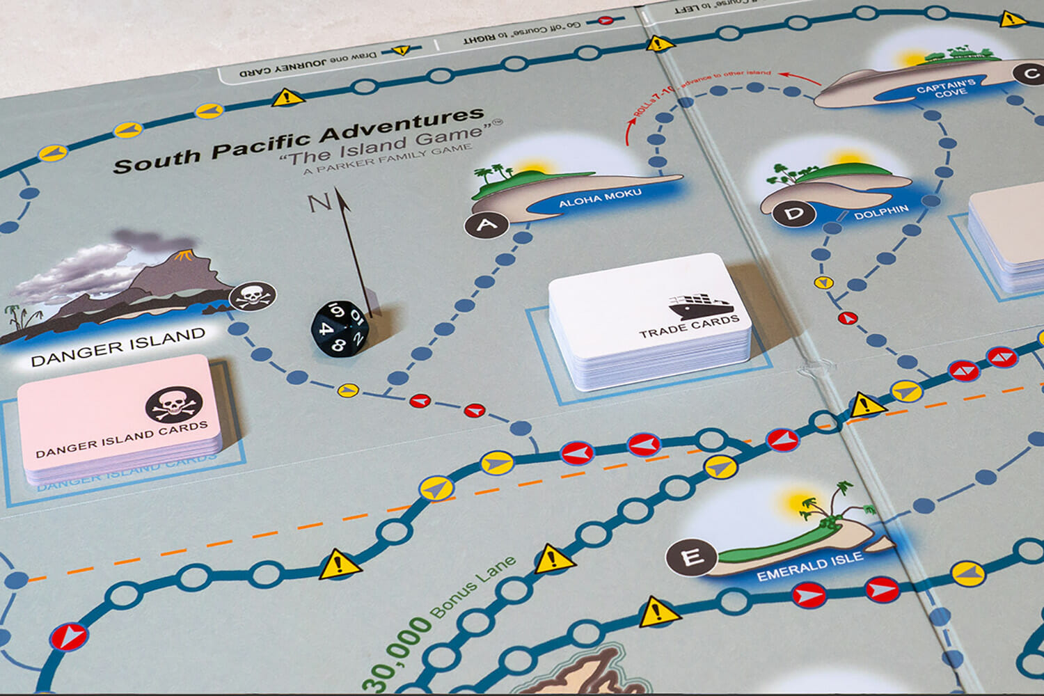 There are multiple <em>“shipping lane”</em> options for a captain to choose from when delivering on their cargo transfer goals.  Unfortunately, there are also a wide array of potential hazards along each route.
Becoming marooned on a deserted island is certainly a possibility!